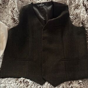 Elegant Dark Brown Men's Vest